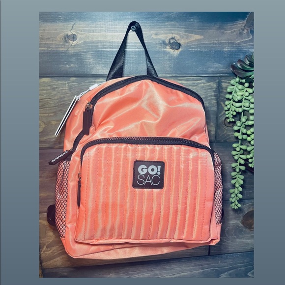 *NWT* GO!SAC Mini Coral Lemur Backpack - Picture 1 of 4